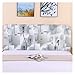ZZDXW Elástica Funda para Cabecero De Cama 150/180, Cubierta para Cabecero De Cama A Prueba De Polvo, Protectora De Cabeceros De Cama Todo Incluido para Decoración (Color : #15, Size : 150cm(59in))