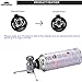 Campingmoon Stand Type Convert Adapter for Butane Gas Fuel Canister EN417 Lindal Valve Canister