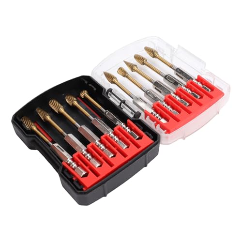Set de 10 Fresas de Carburo con Recubrimiento Ti miniatura 6