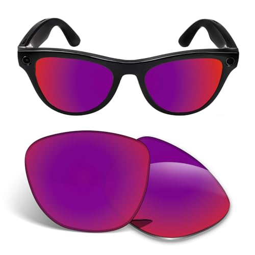 Image of 1.5MM Replacement Lenses Compatible With Ray-Ban Meta Skyler RW4010 52mm Smart Sunglasses