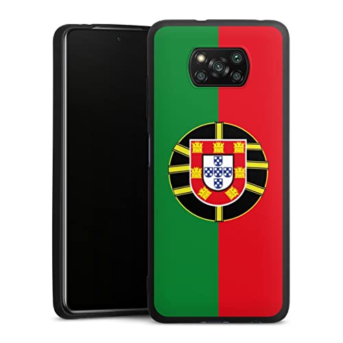 Coque Poco X3 NFC Portugal en silicone pour supporter votre équipe au stade