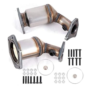 2Pcs Set Catalytic Converter Compatible for Nissan Altima 2007-2017 /Murano/Pathfinder/Quest & Infiniti JX35/QX60 3.5L | Driver Side | Direct-Fit High Flow Series