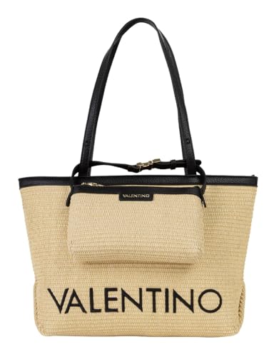 Valentino bolso shopper bolso de hombro Maiam Shopping Bag Naturale/Nero beige