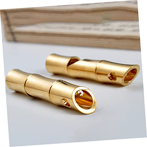 Silbatos de supervivencia de latón compacto pack 2 miniatura 7