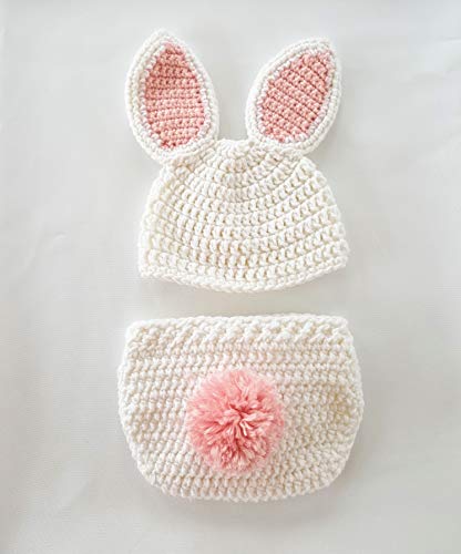 Crochet bunny outfit, newborn bunny 
