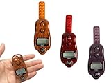 ✅ Facile à Utiliser: Vous pouvez faire défiler le comptage sans bruit, faire défiler votre pouce vers le bas et commencer à compter avec un rouleau lisse. L'écran du compteur numérique de perles affiche un compteur à 5 chiffres avec une plage de comptage de 00000-99999.