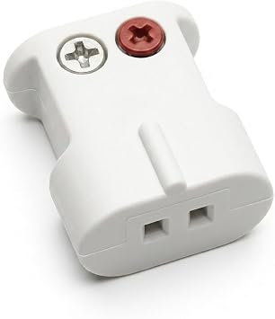 AC-2 Bare Speaker Wire Adapter/Connector for Bare Speaker Wire to Bose Lifestyle, Acoustimass Series V or Newer Speakers White