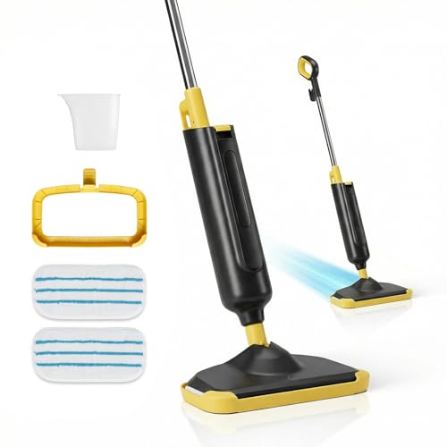 DUMOS Steam Mop for Floor Cleaning, Detachable Handheld Steam Cleaner,