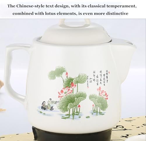 Olla eléctrica de cerámica para medicina china 3L miniatura 3
