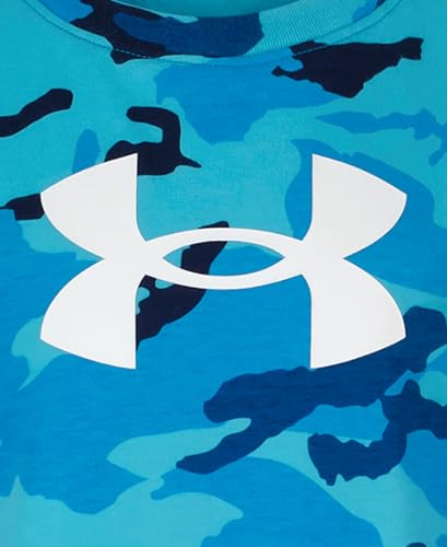 Image of Under Armour Boys' Short Sleeve Core Graphic T-Shirt, Lightweight & Breathable, Relaxed Fit