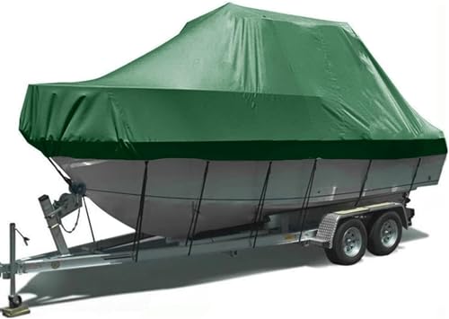 Housse de bateau Oxford 210D console centrale bâche de protection 11-13ft