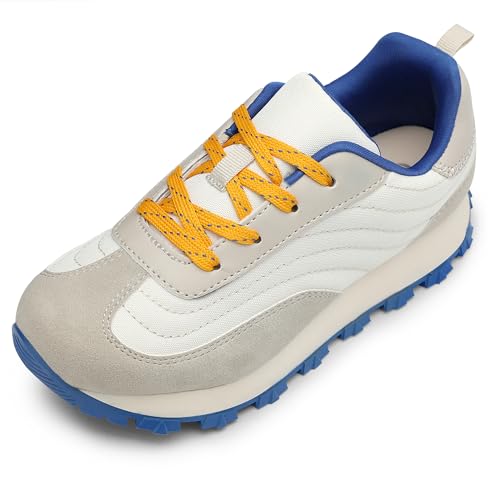 HOMEHOT Unisex-Child Sneaker Gilrs Boys Running Shoes Lace-up (Toddler,Big Kids, Little Kids) - Main Image