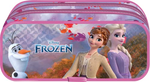 Estojo Duplo Frozen Garden - 10.375 - Artigo Escolar