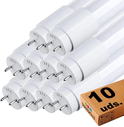Pack x10 Tubo LED 120cm 18W T8 G13