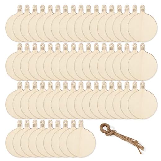 Adornos Navideños de Madera - Perfectos para adornos de árboles de Navidad, manualidades, pirograbado y año nuevo.