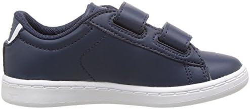 Lacoste Unisex-Baby Kids Carnaby Evo Spc Sneaker Sneaker, Navy/Navy, 4. M US Toddler | Image 5