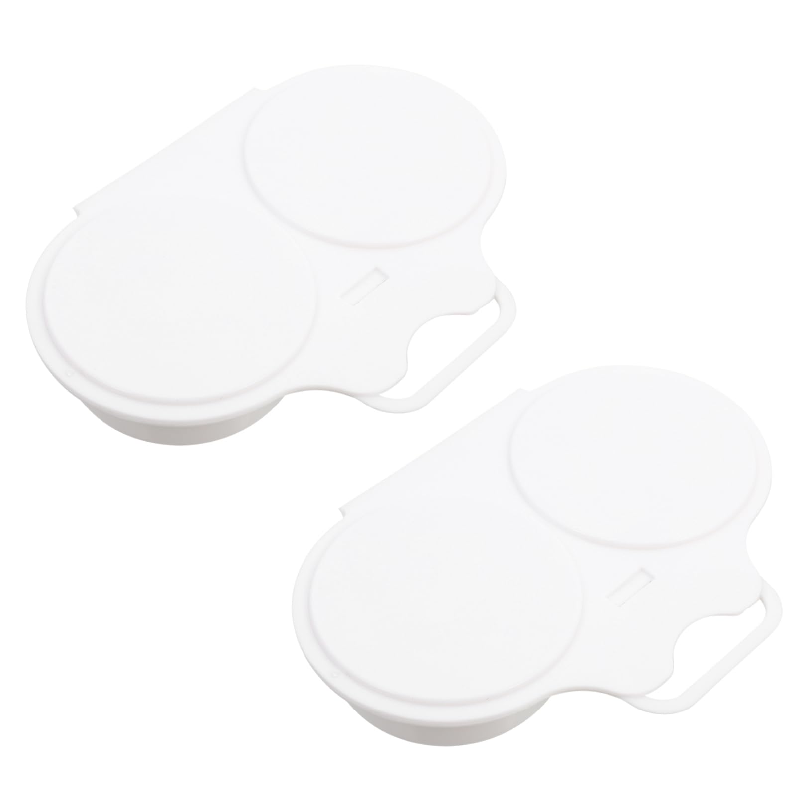 DECHOUS Microwave Egg Steamer Pair Egg Poacher Plastic Non-stick Healthy Cooking