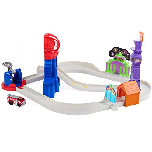Paw Patrol, True Metal Total City Rescue Movie Track Set With Exclusive Marshall Vehicle, 1:55 Scale, Kids Toys For Ages 3 And Up #TOP2