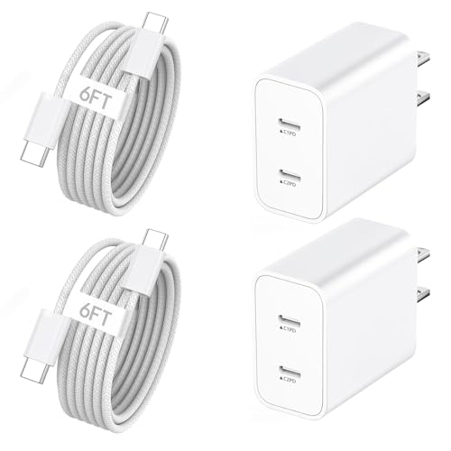 Cargador para iPhone 17e de carga rápida doble USB C para solucionar la falta de batería