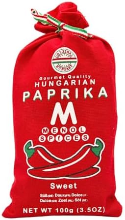 Menol Spices Sweet Hungarian Paprika Powder 100g, Premium Szeged