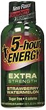 5 Hour Energy Drink Shot, Extra Strength Strawberry Watermelon, 6 Count