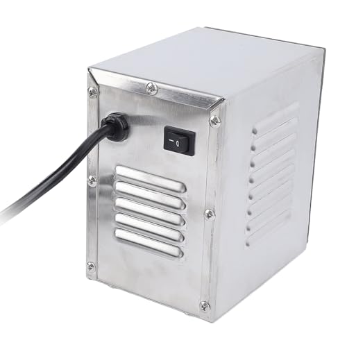 Fockety Grill-Rotisserie-Motor, 45 W, Edelstahl, Universeller Elektrischer Rotisserie-Spießmotor, 250 Kg, Robuster Ersatz-BBQ-Rotisserie-Motor für Schwein, Ziege, Huhn, Rotisserie-Bräter