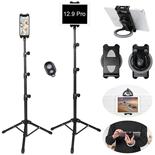 BNTTEAM Soporte de trípode Universal portátil de Altura Ajustable Soporte de Montaje de 24 a 60...