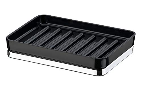 Future Saboneteira, Plástico - Platina, Preto