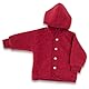 Engel Natur Kinder Fleece Hoodie Jacke, jaspis Melange, EU 74-80
