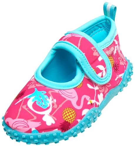 Playshoes Aquaschuhe Unisex Kinder Wassersportschuh, Flamingo, 20/21 EU