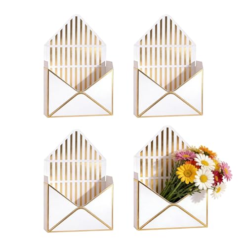 Bouquet Envelope Box - Large Capacity Packaging 4 Pieces, Empty Paper Box For Bouquets,Flower Gift For Girlfriend Women Mother G