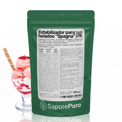 Saporepuro NEUTRO ESTABILIZANTE para helados y sorbetes (S) con emulsionante - 250 GR
