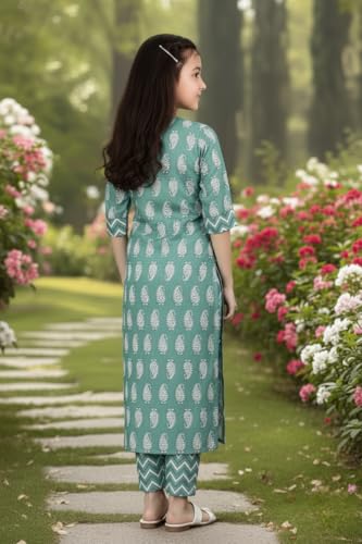 Image of Girls Girls Kurta Set