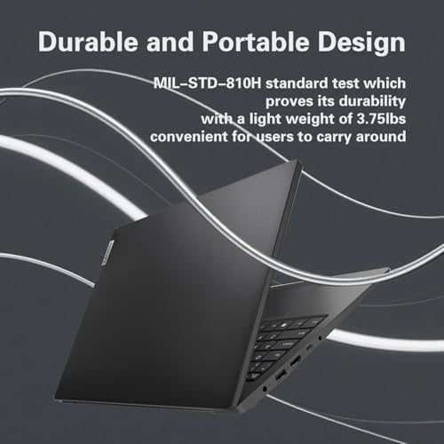 Image of Lenovo V15 Business Laptop | Intel Pentium N6000 4-Core | 15.6 inch FHD Anti-Glare(1920 x 1080) | 24GB DDR4 | 512GB PCIe SSD | WiFi-6 | Military Durable | Windows 11 Pro| Ethernet RJ-45