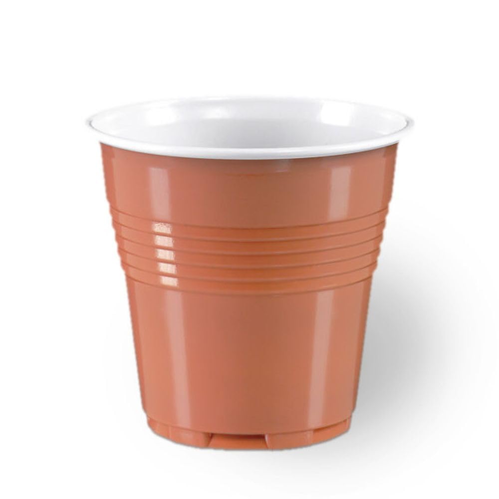 60 Bicchieri Di Plastica Trasparenti 200 Ml - Infrangibili, Impilabili, Per Acqua, Bevande, Vino, Feste E Catering