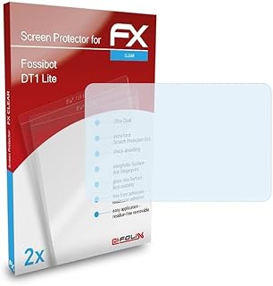 atFoliX Screen Protection Film compatible with Fossibot DT1 Lite Screen Protector, ultra-clear FX Protective Film (2X)