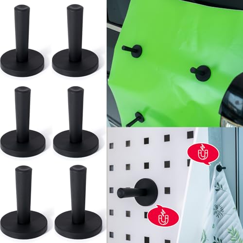 FOSHIO Auto Vinyl Werkzeug Kit Autofolie Rakel Set für Tönungsfolie Wrap Folien WerkzeugSet für Wrapping 6PCS Auto Wrap Magnete und Vinyl Wrap Handschuhe Schaber Filzrakel Rakel Cuttermesser