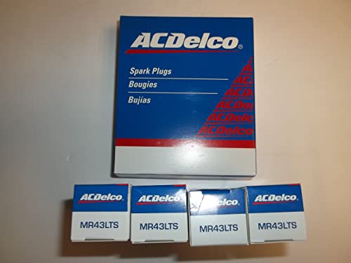 Spark plugs for 1997 and newer Mercruiser and Volvo Penta 5.0 and 5.7 carbureted engines AC MR43LTS