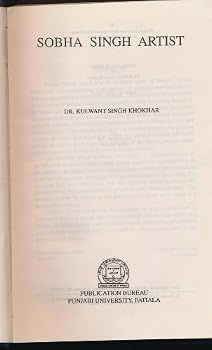 Hardcover Sobha Singh artist Book