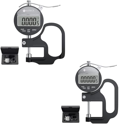 Kit Profesional Medidor de Grosor Digital 0-1" LCD miniatura 1
