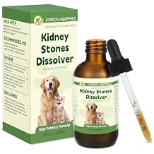 Dog & Cat Bladder Crystals Treatment or Stone, Bladder Kidney Stones Dissolver for Pet, Cat Dog Urinary Tract Supplements for Kidney and Bladder Stones, Urinary Free The Flow, 2 fl oz, 59ml