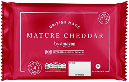 by Amazon British Mature Cheddar, 400g