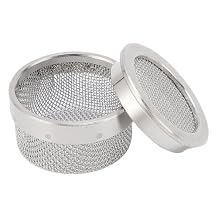 Yoidesu Ultrasonic Cleaner Basket Stainless Steel Watch Parts Mesh Holder with Lid for Ultrasonic Parts Cleaner Jewelry and Screw Cleaning Micro Components