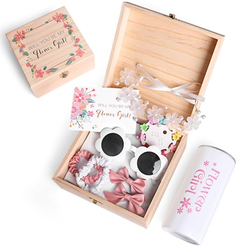 9Pcs Flower Girl Gift Set