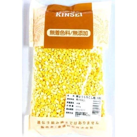 Kinsei Corn 糯トウモロコシ粒（大粒）、大粒糯玉米碴子 粘大粒玉米碴子　400g とうもろこし 包米のサムネイル