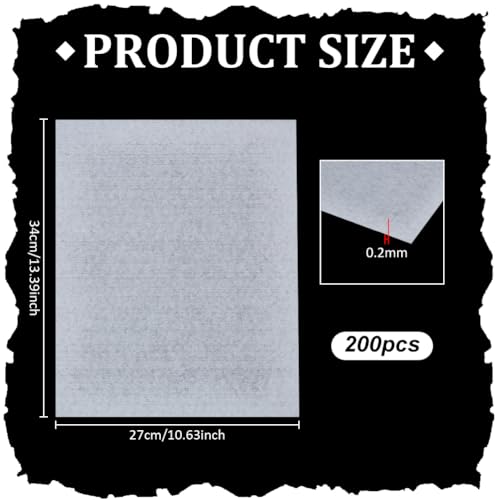 PH PandaHall 200 Blatt Vogelkäfig Einlagen Vliespapier Vogelkäfigeinlagen Vorgeschnittene Saugfähige Kissenmatte Weiße Vogelkäfigeinlage Für Haustiere Vögel Papageienzubehör Kleintier 34x27cm