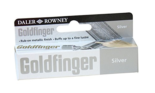 Daler-Rowney Goldfinger Tube de peinture (Argent)