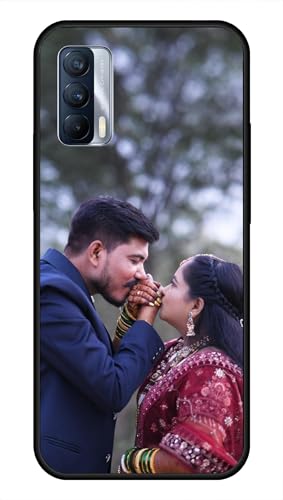 Image of NDCOM for Customised Realme X7 Back Cover | Premium Realme X7 Phone Case | DIY Personalised Photo Design | Customized Gift Custom Text Name Printed Glass Case