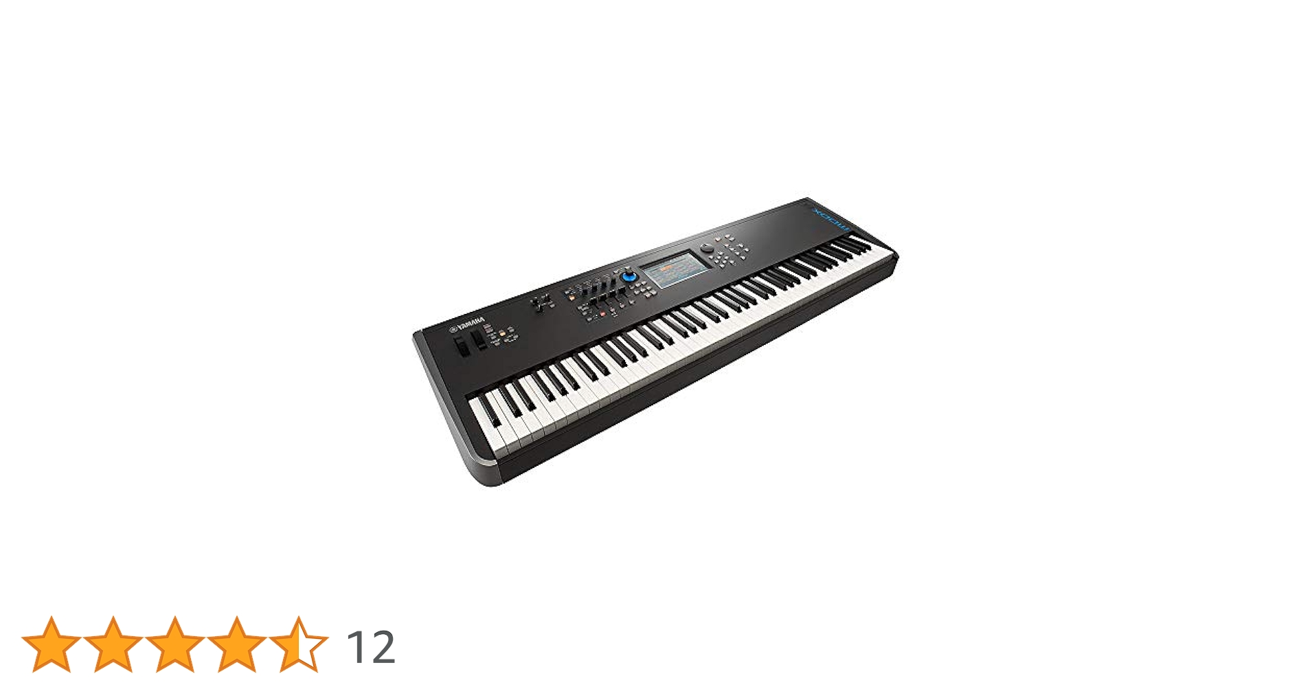 【美品】YAMAHA MODX8 88鍵シンセサイザー 付属品多数 スタンド付 YAMAHA MODX8+ 88鍵盤 バンド用キーボードならこれ