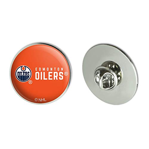 NHL Edmonton Oilers Logo Metal 1.1" Tie Tack Hat Lapel Pin Pinback